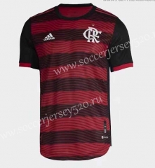 Player Version 2022-2023 Flamengo Home Red&Black Thailand Soccer Jersey AAA-818