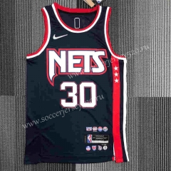 City Version 2022 Brooklyn Nets Black #30 NBA Jersey-311