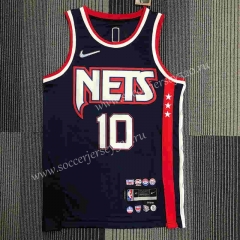 City Version 2022 Brooklyn Nets Black #10 NBA Jersey-311