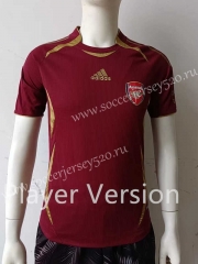 Player Version 2022-2023 Arsenal Drak Red Thailand Training Soccer Jersey AAA-807