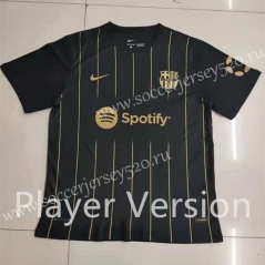 Player Version 2022-2023 Barcelona Black Thailand Soccer Jersey AAA-807