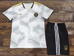 2022-2023 Germany Away White Soccer Uniform-709