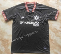 Retro Version 19-20 Chelsea 2nd Away Black Thailand Soccer Jersey AAA-817