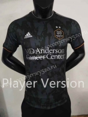 Player Version 2022-2023 Houston Dynamo Black Thailand Soccer Jersey AAA