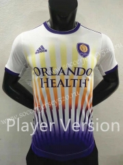 Player Version 2022-2023 Orlando City Away White Thailand Soccer Jersey AAA-9926