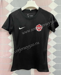 2022-2023 Canada Black Thailand Soccer Jersey AAA-9171