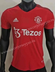 2022-2023 Manchester United Red Thailand Training Jersey AAA-1332