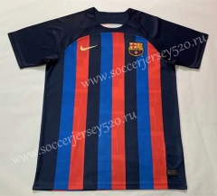 (S-4XL)2022-2023 Barcelona Home Red&Blue Thailand Soccer Jersey AAA-9826