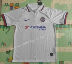 Retro Version 19-20 Chelsea Away White Thailand Soccer Jersey AAA-817