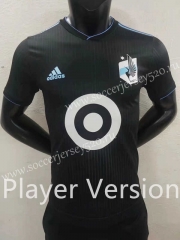 Player Version 2022-2023 Minnesota United FC Home Black Thailand Soccer Jersey AAA-6724