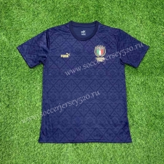 2022-2023 FIGC Pack Italy Royal Blue Thailand Soccer Jersey AAA-305