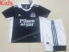 2022-2023 Colo-Colo Away Black Kid/Youth Soccer Uniform-507
