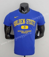 2022-2023 Golden State Warriors Blue NBA Cotton T-shirt-CS