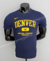 2022-2023 Denver Nuggets Royal Blue NBA Cotton T-shirt-CS