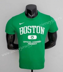 2022-2023 Boston Celtics Green NBA Cotton T-shirt-CS