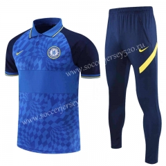 2022-2023 Chelsea Blue Thailand Polo Uniform-4627