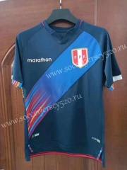 2022-2023 Peru Away Royal Blue Thailand Soccer Jersey AAA-7T