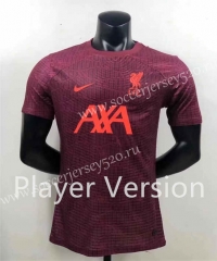 Player Version 2022-2023 Liverpool Dark Red Thailand Soccer Jersey AAA-6149