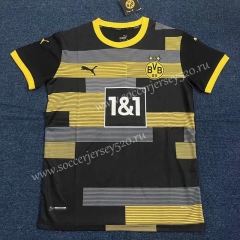2022-2023 Borussia Dortmund Yellow&Black Training Soccer Jersey AAA