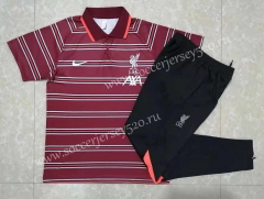 2021-2022 Liverpool Red Thailand Polo Uniform-815