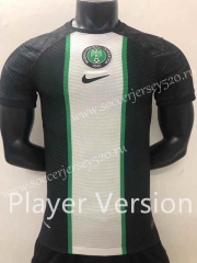 Player Version 2022-2023 Nigeria Home Black&White Thailand Soccer Jersey AAA-2016