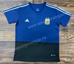2022-2023 Argentina Blue&Black Thailand Soccer Jersey AAA-709