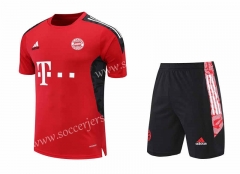 2022-2023 Bayern München Red Thailand Training Soccer Uniform-418