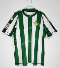 Retro Version 03-04 Real Betis White&Green Thailand Soccer Jersey-C1046