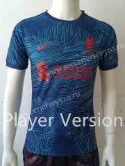 Player Version 2022-2023 Liverpool Dark Blue Thailand Soccer Jersey AAA-807