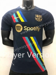 Player Version 2022-2023 Special Version Barcelona Black Thailand Soccer Jersey AAA-888