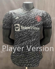 Player Version 2022-2023 Special Version Manchester United Black&Gray Thailand Soccer Jersey AAA-518