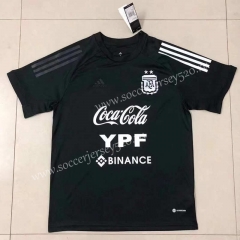 2022-2023 Argentina Black Thailand Soccer Jersey AAA-CS