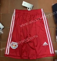 2022-2023 RB Leipzig Home Red Thailand Soccer Shorts