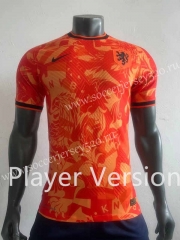 Player Version 2022-2023 Special Version Netherlands Orange Thailand Soccer Jersey AAA-518