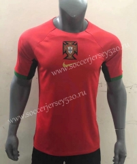 2022-2023 Portugal Home Red Thailand Soccer Jersey AAA-416