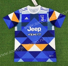 2022-2023 Juventus 3rd Away Blue Thailand Soccer Jersey AAA-403