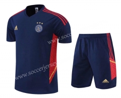 2022-2023 Ajax Royal Blue Thailand Training Soccer Uniform-4627