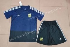 2022-2023 Argentina Royal Blue Soccer Uniform-718