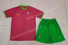 2022-2023 Portugal Home Red Soccer Uniform-718