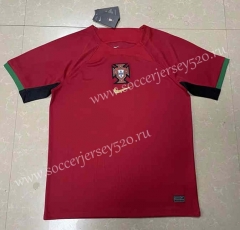 2022-2023 Portugal Home Red Thailand Soccer Jersey AAA-809