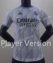 Player Version 2022-2023 Real Madrid White&Purple Thailand Soccer Jersey AAA-2016White&Blue Thailand Soccer Jersey AAA-6032