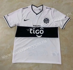 2022-2023 Olimpia Asunción Home White Thailand Soccer Jersey AAA-512