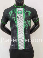 Player Version 2022-2023 Joint Version Nigeria Black&White Thailand Soccer Jersey AAA-9926