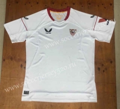 2022-2023 Sevilla Home White Thailand Soccer Jersey AAA-HR