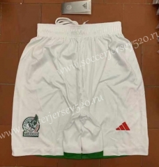 2022-2023 Mexico White Thailand Soccer Shorts-6794