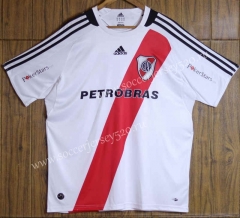 Retro Edition 2004 River Plate Home White Thailand Soccer Jersey AAA-SL