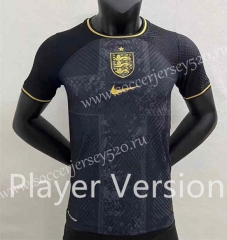 Player Version 2022-2023 Special Version England Black Thailand Soccer Jersey AAA-2016