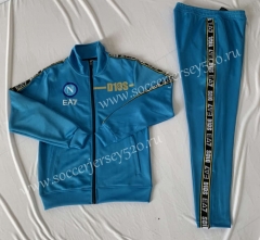 2022-2023 Napoli Blue Thailand Soccer Jacket Uniform-GDP