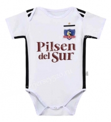2022-2023 Colo-Colo Home White Baby Soccer Uniform-CS