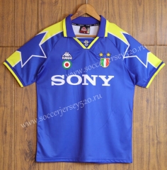 Retro Version 95-96 Juventus Blue Thailand Soccer Jersey AAA-SL